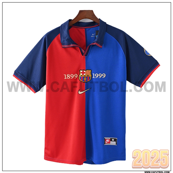 Primera Camiseta de FC Barcelona Retro 1899/1999