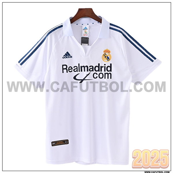 Primera Camiseta de Real Madrid Retro 2001/2002