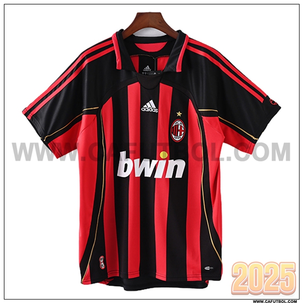 Primera Camiseta de Milan AC Retro 2006/2007