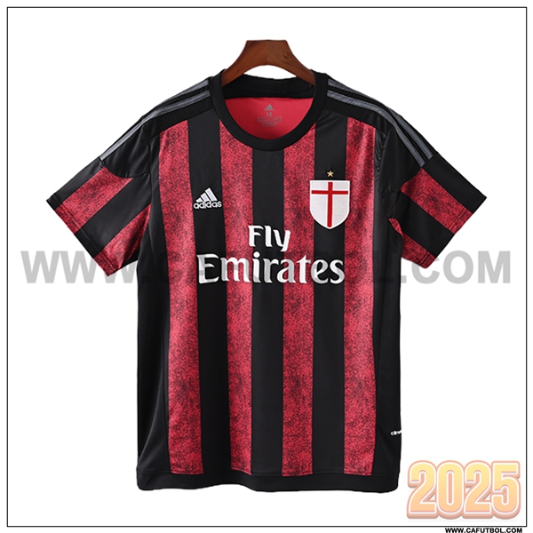 Primera Camiseta de Milan AC Retro 2015/2016