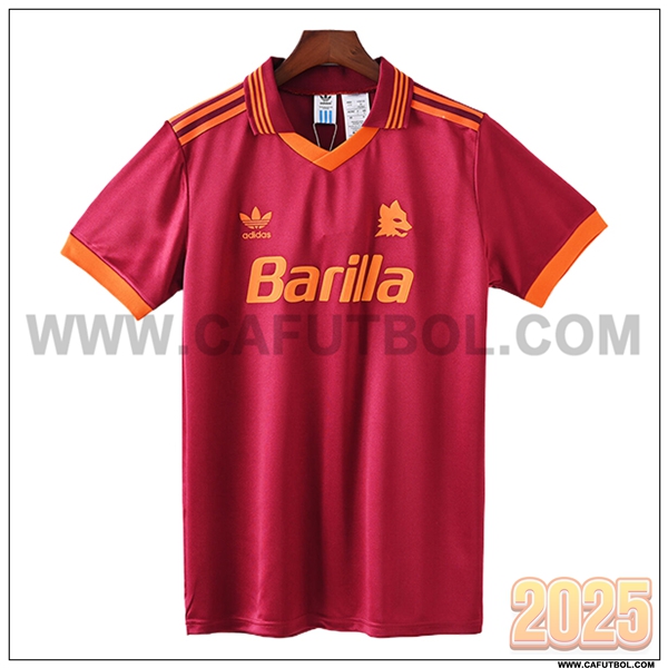 Primera Camiseta de AS Roma Retro 1992/1994