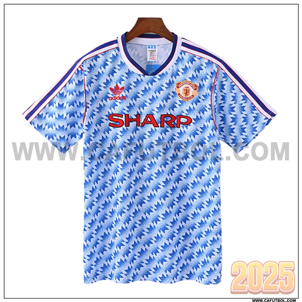 Segunda Camiseta de Manchester United Retro 1990/1992