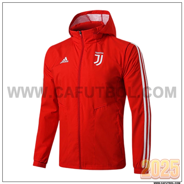 Rompevientos Juventus Rojo/Blanco 2025 2026