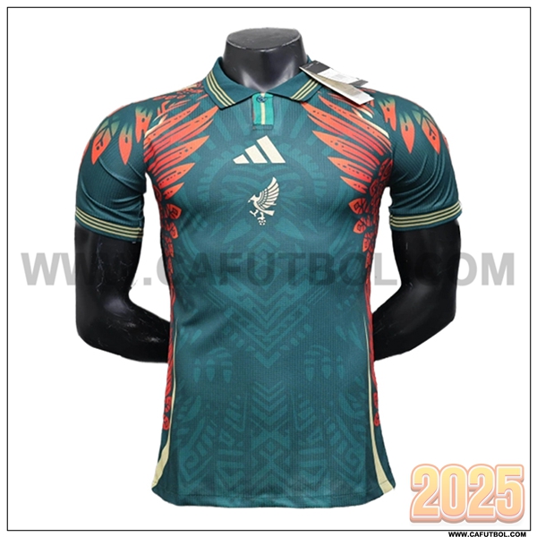 Camiseta Equipo de Mexique Verde Edicion especial 2025 2026