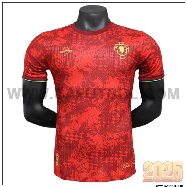 Camiseta Equipo de Portugal Rojo Edicion especial 2025 2026