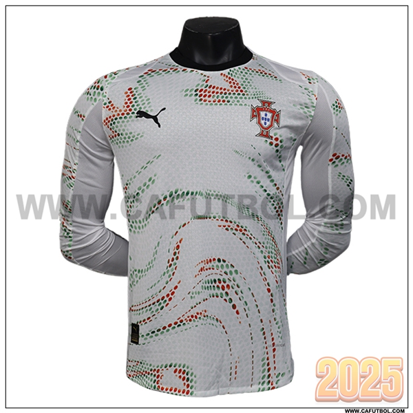 Segunda Nuevo Camiseta Equipo de Portugal Mangas largas 2025 2026