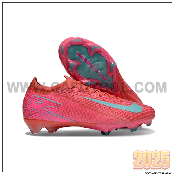 Nike Botas De Fútbol AIR Zoom Mercurial Vapor 16 Elite XXV FG Rosa/Azul