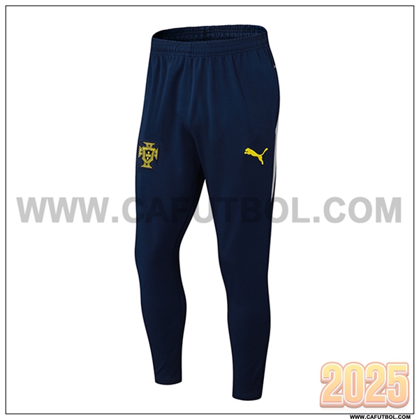 Pantalones Entrenamiento Portugal azul real 2025 2026