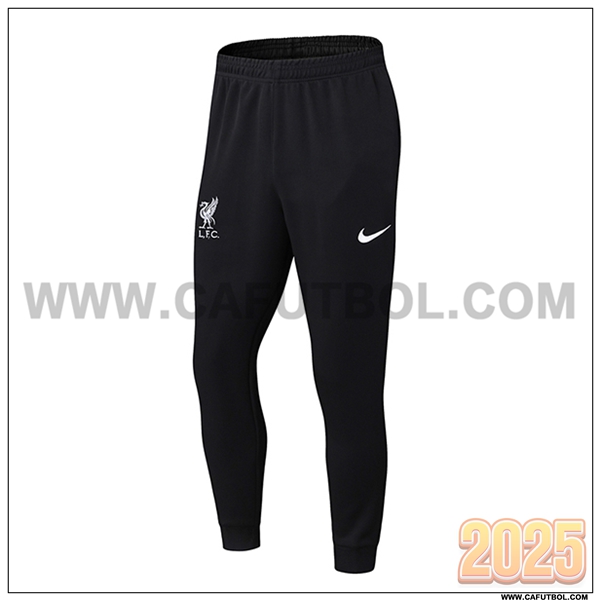 Pantalones Entrenamiento FC Liverpool Negro 2025 2026