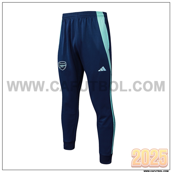 Pantalones Entrenamiento Arsenal Azul/Verde 2025 2026