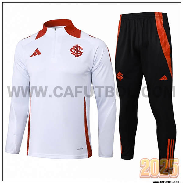 Chandal de Futbol SC Internacional Blanco/Rojo 2025 2026