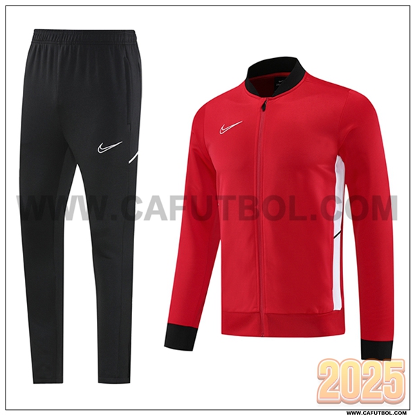 Chandal Chaquetas Futbol Nike Rojo 2025 2026