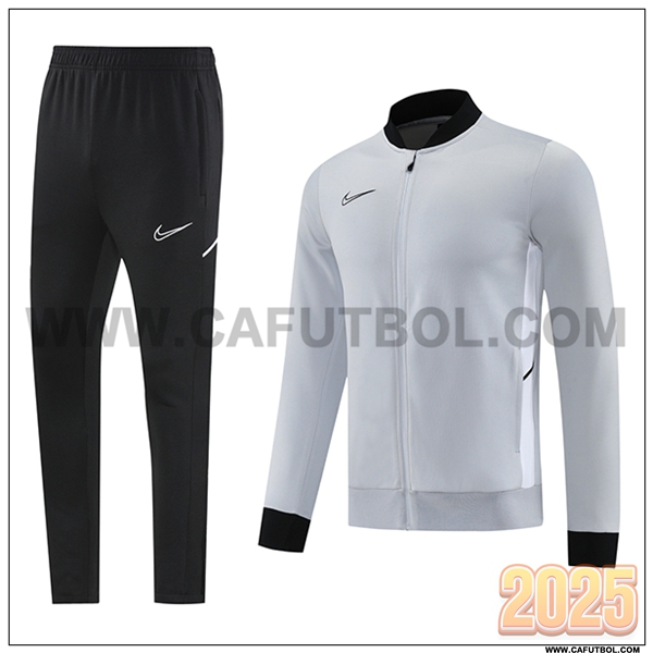 Chandal Chaquetas Futbol Nike Gris 2025 2026