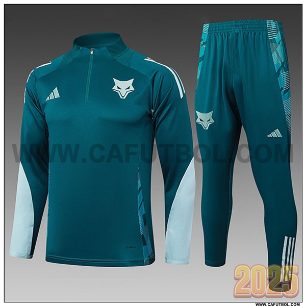 Chandal de Futbol Cruzeiro Ninos Verde 2025 2026 -02