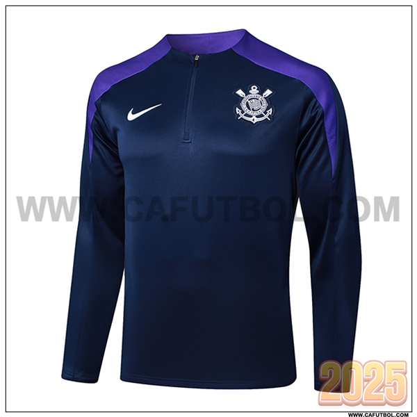 Sudadera Entrenamiento Corinthians azul real 2025 2026