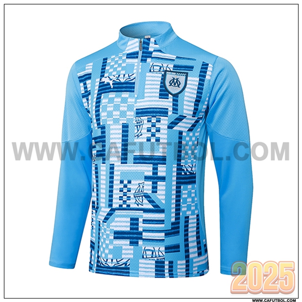 Sudadera Entrenamiento Marsella Azul 2025 2026