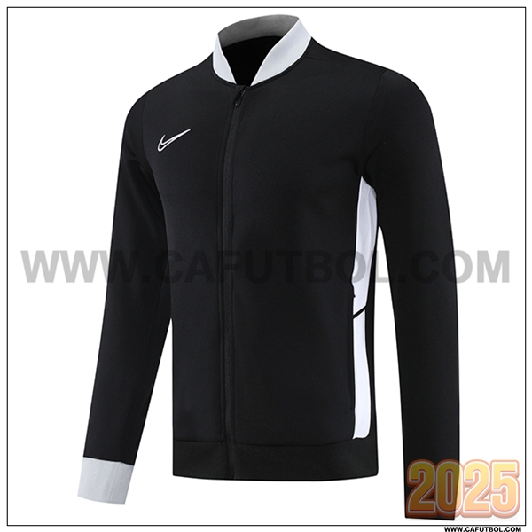 Chaquetas Futbol Nike Negro/Gris 2025 2026