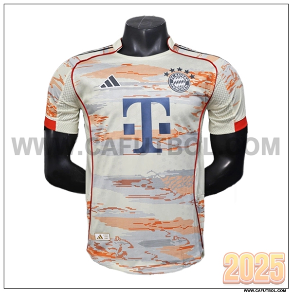 Segunda Camiseta Futbol Bayern Munich Version filtrada 2025 2026