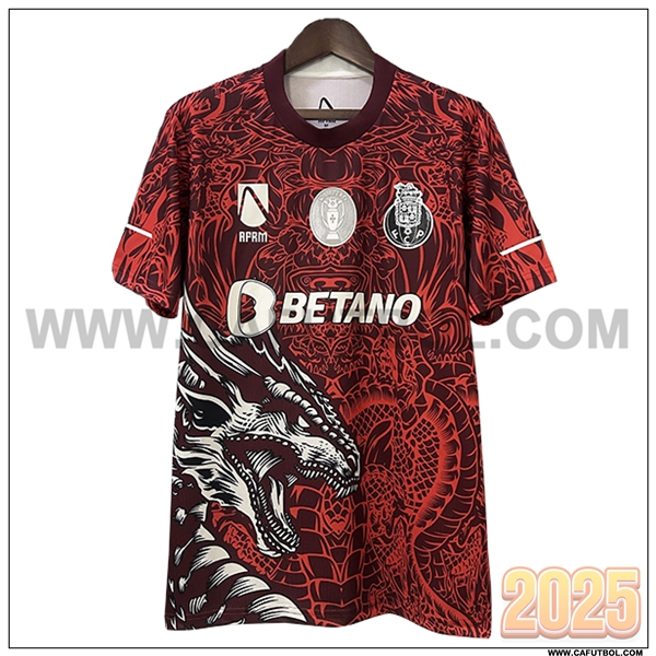 Camiseta Futbol FC Porto Rojo Edicion especial 2025 2026