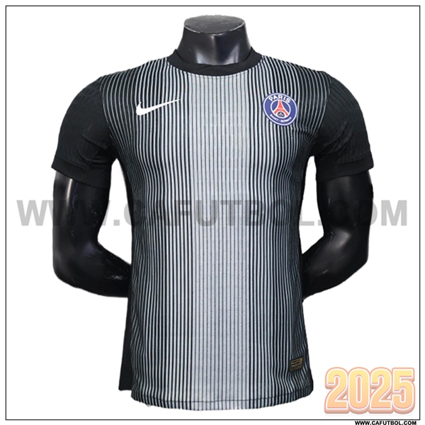 Camiseta de Portero Paris PSG Negro 2025 2026