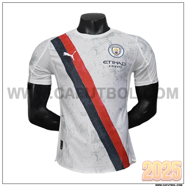 Segunda Camiseta Futbol Manchester City Version filtrada 2025 2026