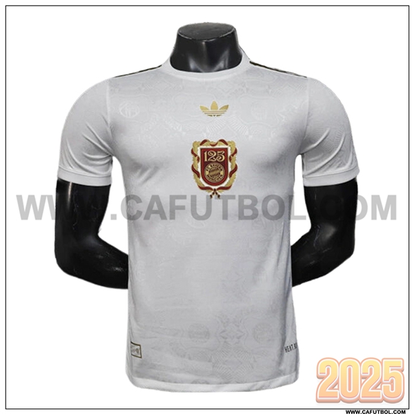 Nuevo Camiseta de Bayern Munich Blanco 125º aniversario 2024/2025