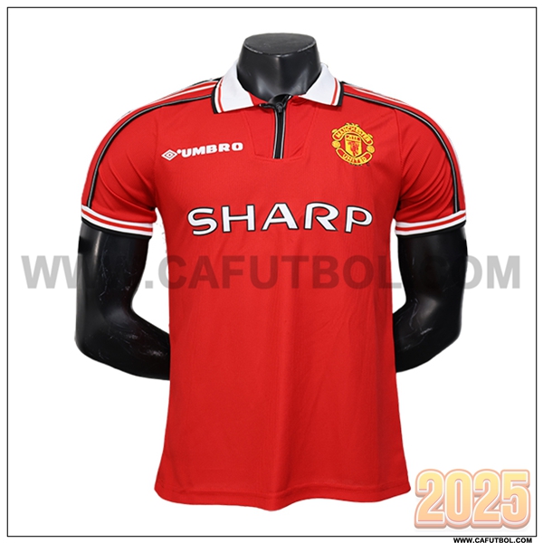 Camiseta Futbol Manchester United Rojo Edicion especial 2025 2026