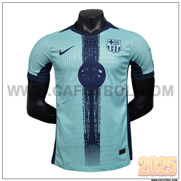 Camiseta Futbol FC Barcelona Azul claro Edicion especial 2025 2026