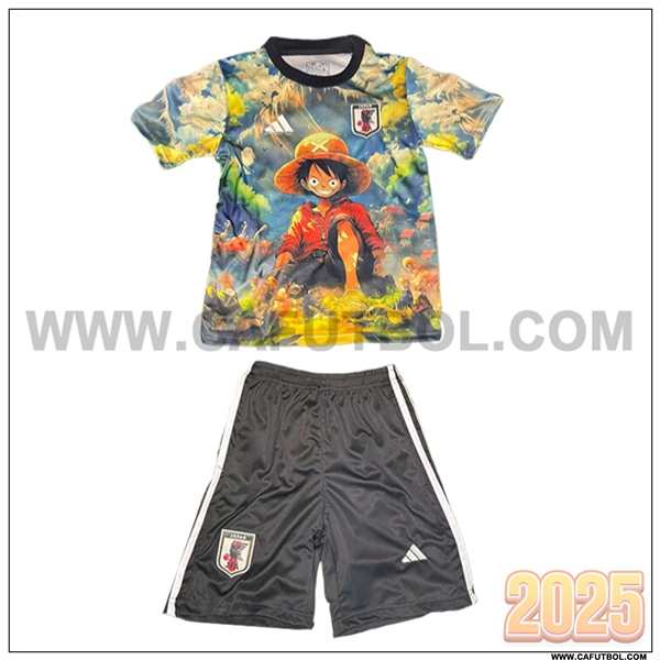Camiseta de Japon Ninos AMARILLO Edicion especial 2025 2026