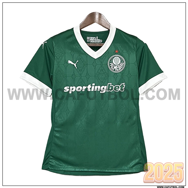 Nuevo Camiseta de Palmeiras Mujer Primera 2025 2026