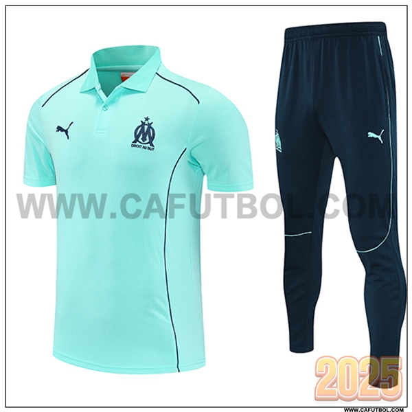 Camiseta Polo Marsella Verde 2025 2026