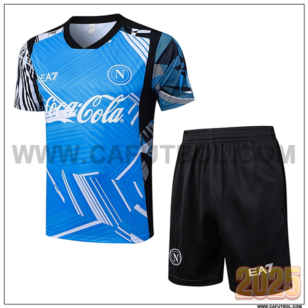 Camiseta Entrenamiento SSC Napoli Azul 2025 2026