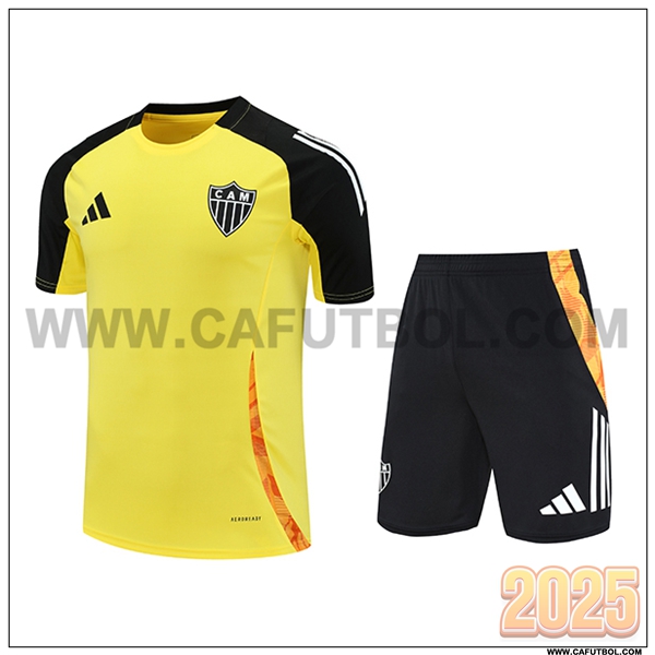 Camiseta Entrenamiento Atletico Mineiro Amarillo 2025 2026