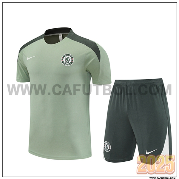 Camiseta Entrenamiento FC Chelsea Verde 2025 2026