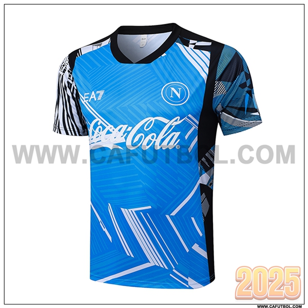 Camiseta Entrenamiento SSC Napoli Azul 2025 2026
