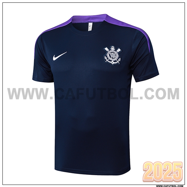 Camiseta Entrenamiento Corinthians azul real 2025 2026