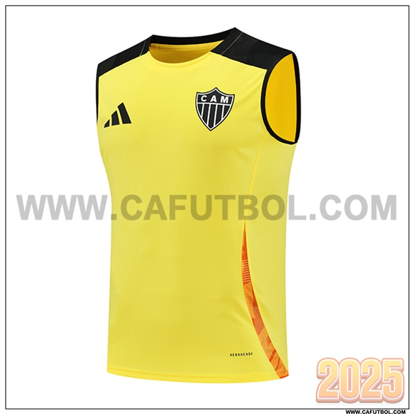 Chalecos De Futbol Atletico Mineiro Amarillo 2025 2026