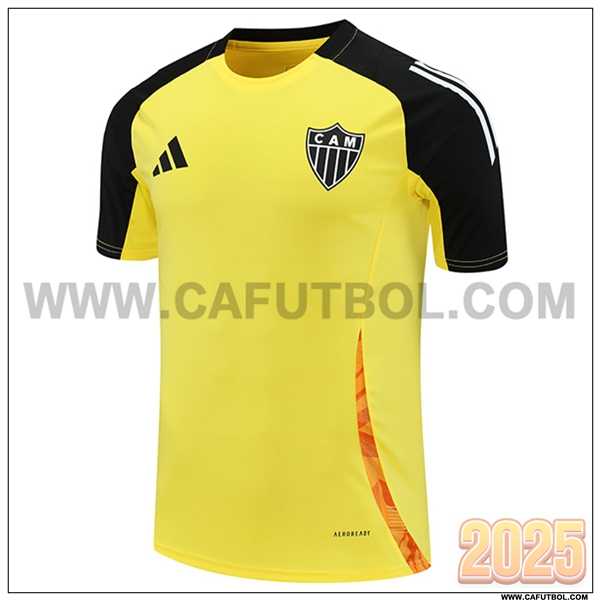 Camiseta Entrenamiento Atletico Mineiro Amarillo 2025 2026