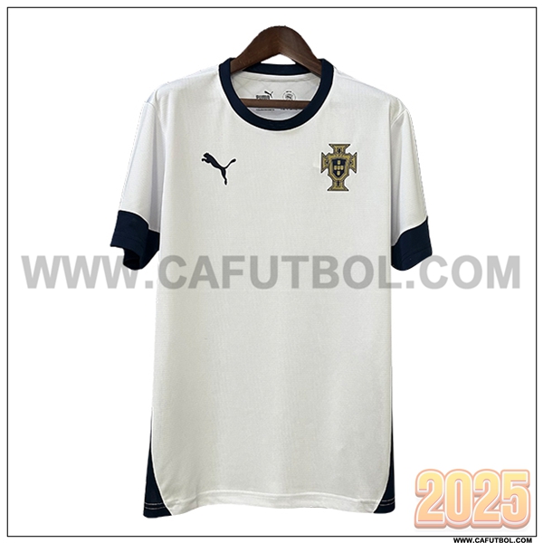 Camiseta Entrenamiento Portugal Blanco 2025 2026