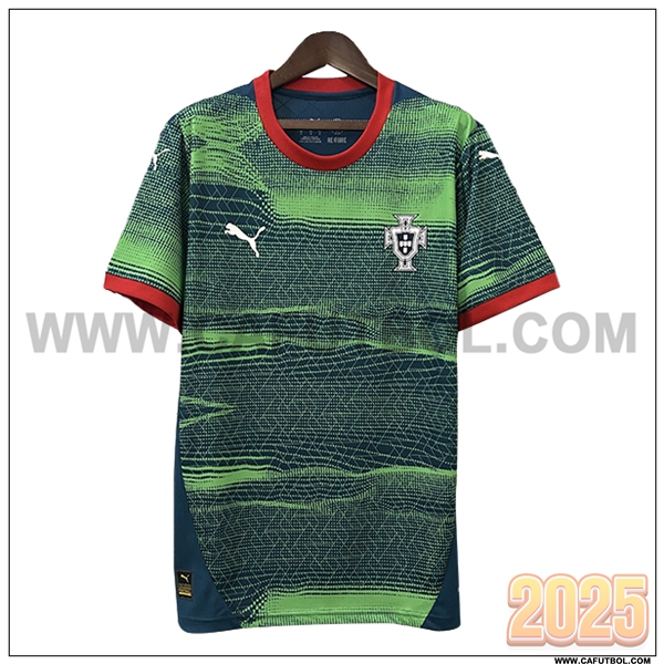 Camiseta Entrenamiento Portugal Verde 2025 2026