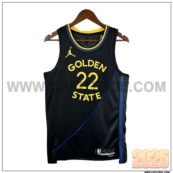 Camisetas NBA Golden State Warriors (WIGGINS #22) 2025/26 Negro