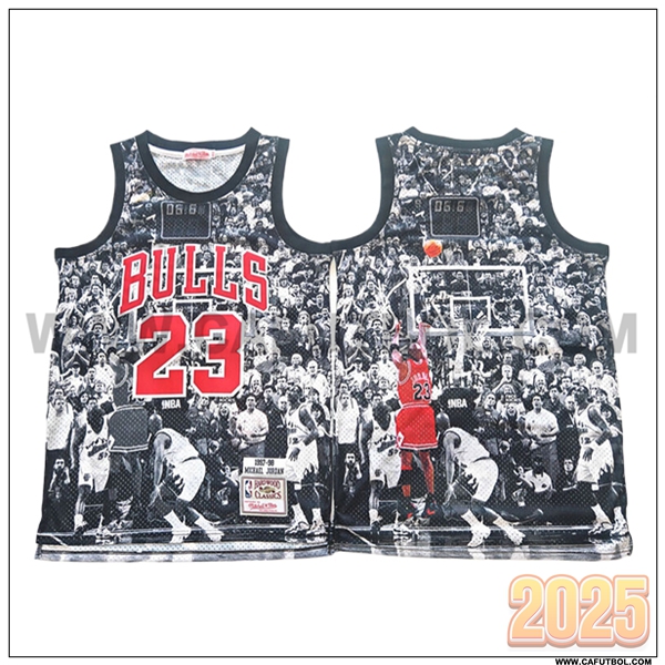 Camisetas NBA Chicago Bulls (JORDAN #23) 2025/26 Gris