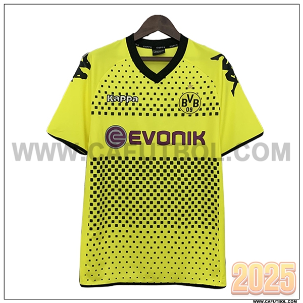 Primera Camiseta de Dortmund BVB Retro AMARILLO/Negro 2011/2012