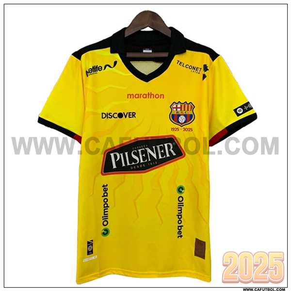 Camiseta de FC Barcelona Retro AMARILLO Centenario