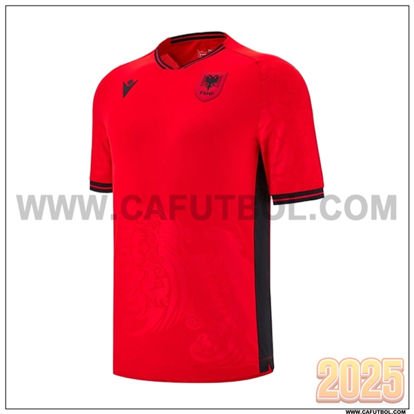 Nuevo Camiseta Equipo de Albania Primera Rojo 2025 2026