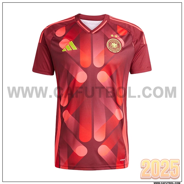 Nuevo Camiseta Equipo de Alemania Segunda Rojo 2025 2026