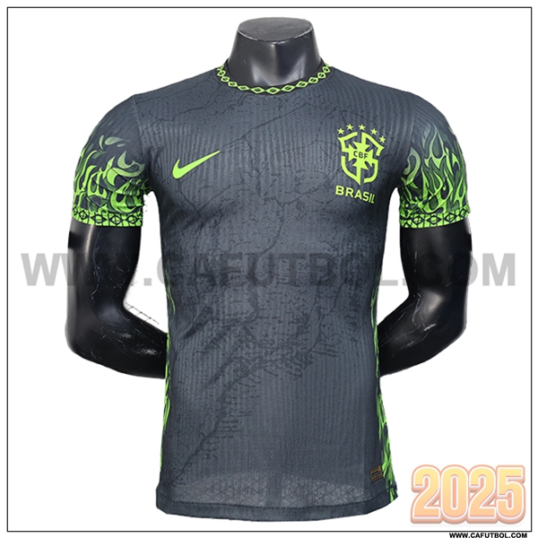 Camiseta Equipo de Brasil Negro Edicion Especial 2025 2026
