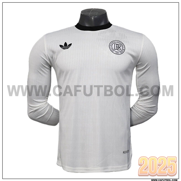 Nuevo Camiseta Equipo de Alemania Mangas largas Blanco 125º aniversario 2025 2026
