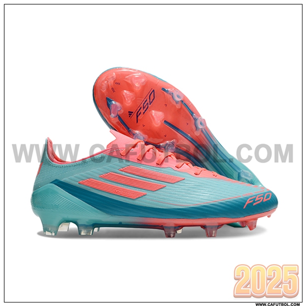 Adidas Botas De Fútbol F50 ELITE FG Azul/Rosa