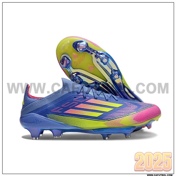 Adidas Botas De Fútbol F50+.1 FG Violeta/Verde